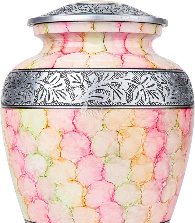 Handcrafted Royal Cremation Urn – Hue Finish design – Suitable for Adult Men & Women, Mom & Dad – 200lbs Capacity