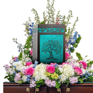 Teal Green Urns