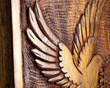 Handcarved Wooden Cremation Urn – Rosewood Design – Suitable for Adult Men & Women, Mom & Dad – 115 Cu/in Capacity