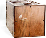 Handcarved Wooden Cremation Urn – Rosewood Design – Suitable for Adult Men & Women, Mom & Dad – 115 Cu/in Capacity