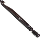 Premium Rosewood Crochet Hooks Pack, Handmade Wooden Yarn Hooks