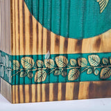 Wooden Urn for Human Ashes – Hummingbird Design – Suitable for Adults – Keepsake (3.5Hx2W, 6.5 Cu/in)