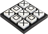 Wooden Tic Tac Toe Board Game, Rustic XOXO Table Decor Design 5
