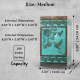 Handcarved Wooden Cremation Urn – Hummingbird Design in Rosewood – Suitable for Adult Men & Women, Mom & Dad, Pets – 250lbs Capacity