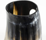Handmade Buffalo Horn Beer Mug, Large Viking Horn Tankard
