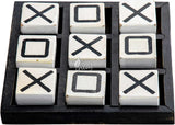 Wooden Tic Tac Toe Board Game, Rustic XOXO Table Decor Design 5