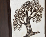 Handcarved Wooden Cremation Urn – Celtic Knot Tree of Life – Suitable for Adult Men & Women, Mom & Dad – 250 Cu/in Capacity
