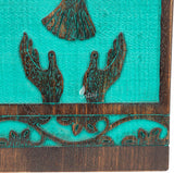 Handcarved Wooden Cremation Urn – Peaceful Bird Design in Rosewood – Suitable for Adult Men & Women, Mom & Dad, and Pet Dogs – 180 Cu/in Capacity