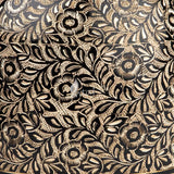 Handcrafted Brass Cremation Urn – Dome Etched Design – Suitable for Adult Men & Women, Mom & Dad