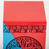 Handmade Rosewood Urn – Celtic Tree of Life – Suitable for Adults & Dogs – Large (11.25Hx6.25W, 250 Cu/in)