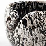 Handmade Large Wooden Yarn Bowl for Knitting Crochet Perfect Yarn Holder Rosewood Bowl for Mothers Day Christmas Gift (X-Large - 7x4, Zebra)