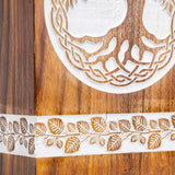 Handcarved Wooden Cremation Urn – Tree of Life Design – Suitable for Pet Dogs – 115 Cu/in Capacity
