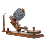Handcrafted Wooden Yarn Winder – Large Capacity 16 oz – Suitable for Knitting & Crocheting